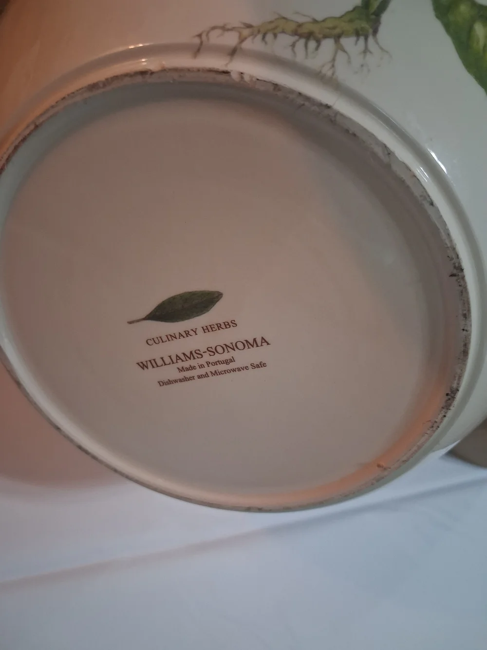 Williams-Sonoma Culinary Herbs Mixing Bowl - Borage
